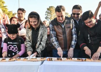 Celebra Cajeme la gran rosca de reyes 2024
