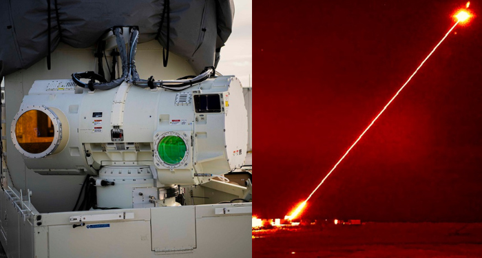 Reino Unido prueba el «Dragon Fire», su arma láser de alta potencia