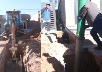 REALIZA OOMAPAS CAMBIO DE DESCARGA DE DRENAJE