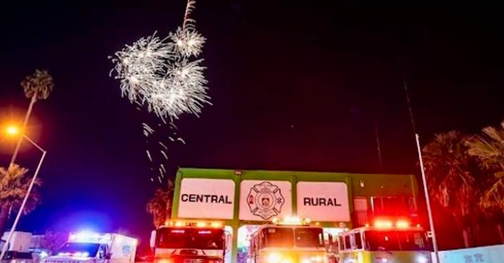 Bomberos Rurales brindan para refrendar compromiso con la sociedad