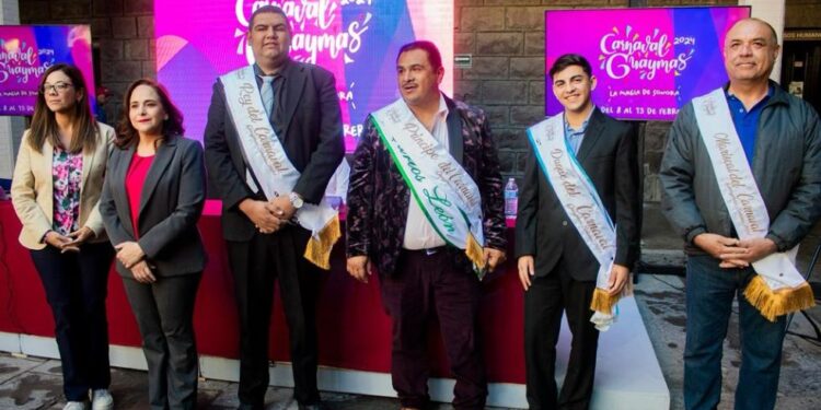 Presentan programa del Carnaval Guaymas 2024 “La Magia de Sonora”.