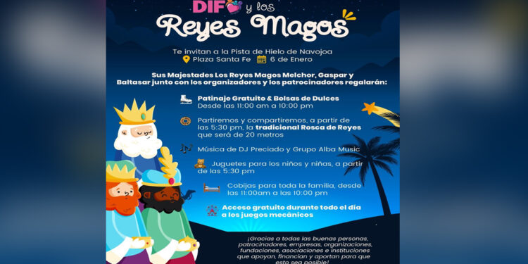 Festejará dif navojoa los reyes magos