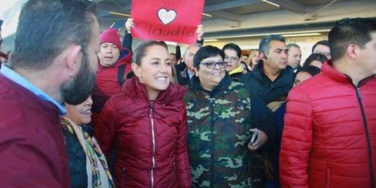 Claudia Sheinbaum llega a Chihuahua para su gira en el norte de México