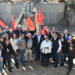 Supervisa Toño Astiazarán avances en puente peatonal de la colonia La Antorcha