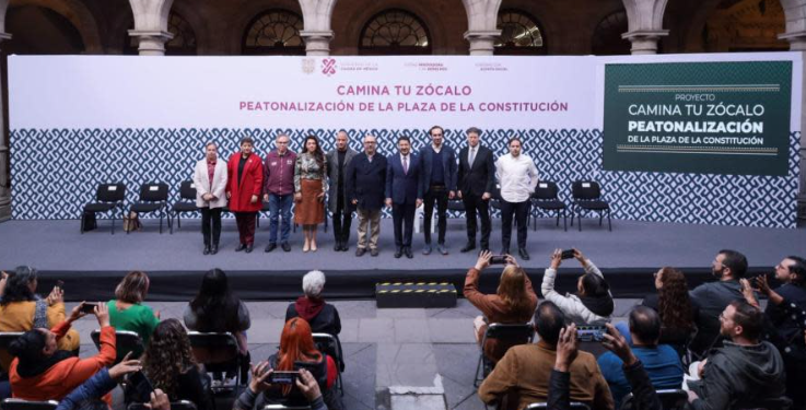 Es oficial: el Zócalo de la CDMX ya es peatonal; los autos quedan prácticamente prohibidos en 2024