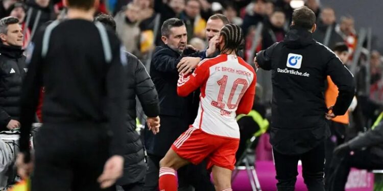 Le dan su castigo a técnico por manotazo a Leroy Sané