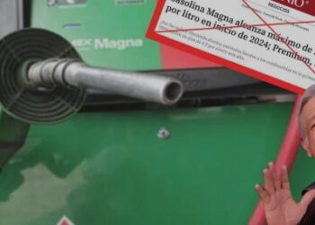 Sube precio de la gasolina hoy 23 de enero de 2024 en México