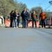 Visita Toño Astiazarán obras en proceso en el bulevar Agustín Zamora