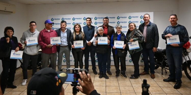 Ganan pàgando su recibo de agua usuarios cumplidos del oomapas de cajeme