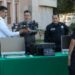 Entrega presidente municipal tres patrullas nuevas, dron y equipo de cómputo a SSPM