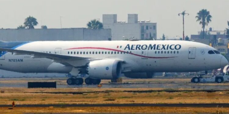 Aeroméxico reincorporará aviones Boeing tras inspecciones en EU por falla