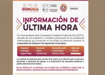 INFORMACIÓN DE ÚLTIMA HORA