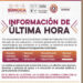 INFORMACIÓN DE ÚLTIMA HORA