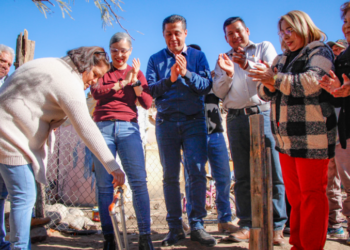 Inversión de 4 mdp en ampliación de red de agua potable beneficia a familias de la colonia Tres Reinas: Gobierno de Sonora