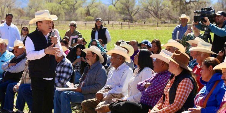 Entrega Gobernador Durazo inversión de 12 mdp en obras de infraestructura hidroagrícola a productores de Sierra Alta