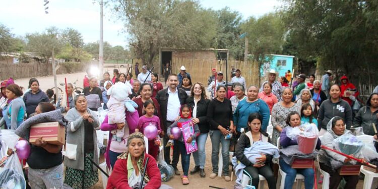 Alcalde Jesús Flores encabeza jornada «ATENDIENDO A MI GENTE»  en las comunidades del EL SUFRAGIO y EL BABURO