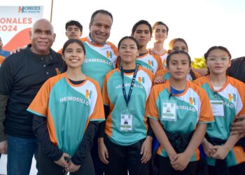 Abandera Toño Astiazarán a hermosillenses rumbo a etapa estatal de Juegos Nacionales CONADE 2024