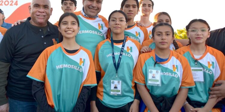 Abandera Toño Astiazarán a hermosillenses rumbo a etapa estatal de Juegos Nacionales CONADE 2024