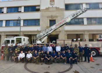 Avanza Alcalde en más seguridad con equipo de bomberos