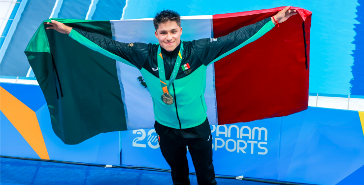 ¡Oro para México! Osmar Olvera gana medalla en Mundial de Natación
