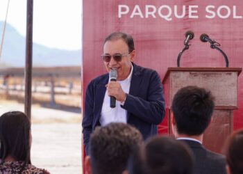 Inaugura Gobernador Durazo Parque Solar Tastiota de 137.5 mdd