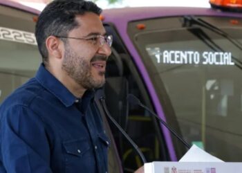 Batres inaugura nuevo corredor de transporte Cotaxomil