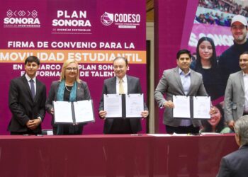 Promueve Gobernador Durazo formación estudiantil en el extranjero a través del Plan Sonora