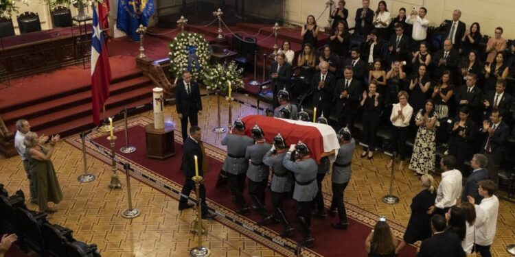 El último adiós a Sebastián Piñera, expresidente de Chile