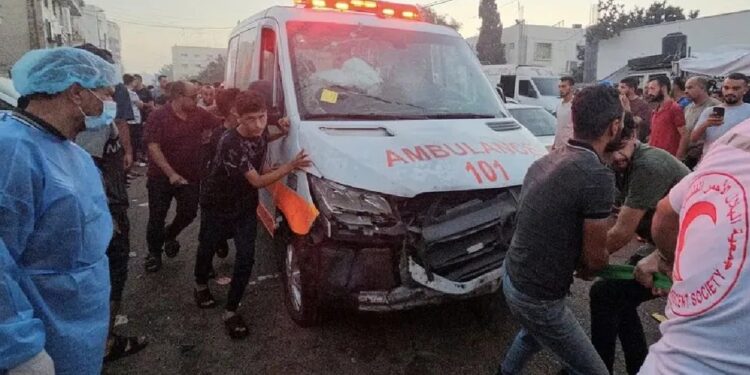 Hospital de Gaza pierde su última ambulancia en un ataque israelí: Media Luna Roja