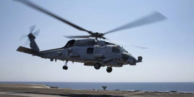 Desaparece un helicóptero de la Marina de EE.UU. con cinco soldados a bordo