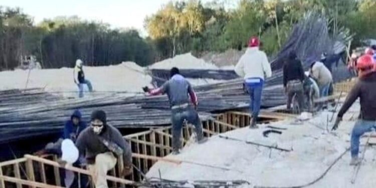 Cifra de heridos por desplome de estructura del Tren Maya sube a tres; todos son dados de alta