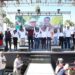 Arranca la fórmula ganadora de Morena, Lorenia Valles y Heriberto Aguilar el camino al Senado de la República.