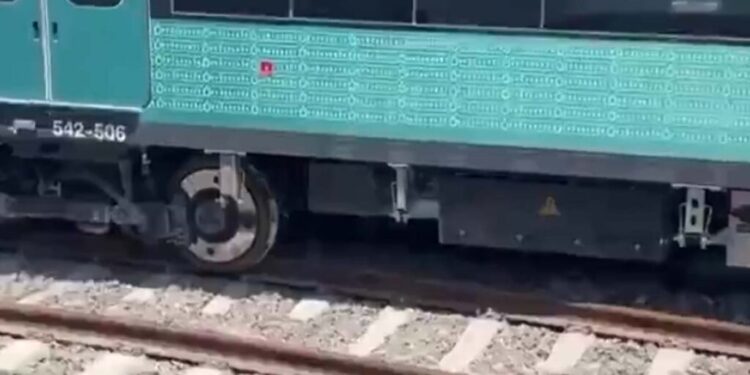 Se descarrila vagón del Tren Maya en Yucatán