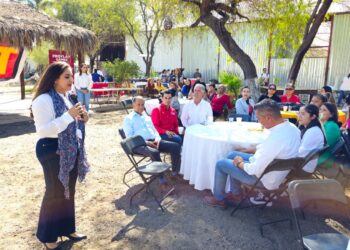 Prenden Celida López y Froylan Gámez ánimo en el sur de Sonora
