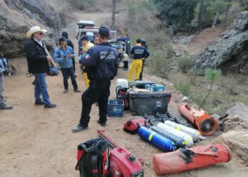 Auxilia protección civil Navojoa en contingencia de mina en Chihuahua