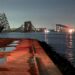 Se derrumba el puente Francis Scott Key de Baltimore tras ser impactado por un barco; vehículos cayeron al agua