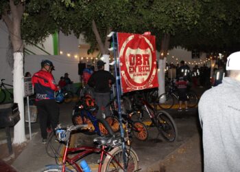 Salen Cajemenses En Bicicleta A Celebrar El Día Mundial Del Agua