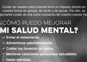 Cuidado de la salud mental inicia con pequeñas acciones: DGSMA