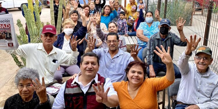 Cierra Jacobo Mendoza tercer semana de campaña con ánimo y fortaleza