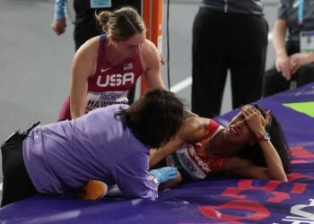 Dolor y lágrimas de María Vicente; se perderá los Juegos Olímpicos