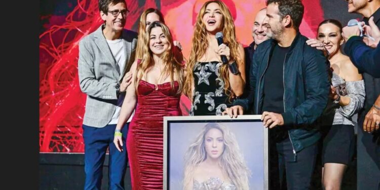 Shakira sigue facturando; la colombiana está cosechando múltiples éxitos