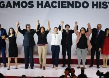 Somos la “única opción que representa el bienestar y progreso”: Sheinbaum