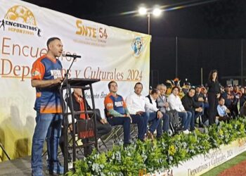 Gran Inauguración de encuentros  Deportivos y Culturales 2024 del SNTE Sección 54  «Profesor Manuel Montaño Barceló «