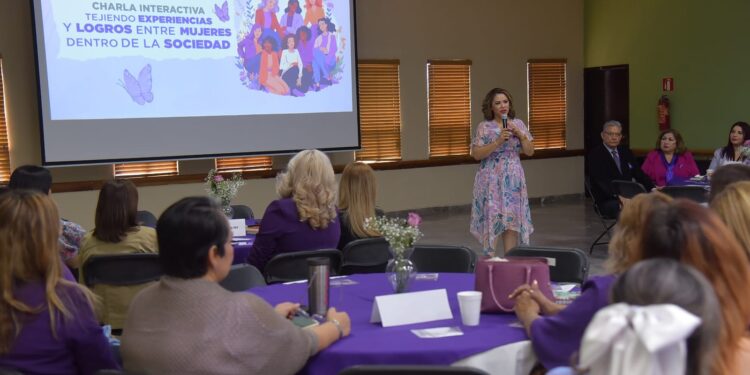 Imparten Charla Interactiva “Tejiendo Experiencias Y Logros Entre Mujeres Dentro De La Sociedad” En Conmemoración Del 8 De Marzo