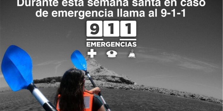 Disponibles líneas de emergencias 9-1-1 y 089 de denuncia anónima para atención durante vacaciones de Semana Santa