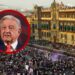 López Obrador elogia conducta de mujeres en marcha del 8M; ‘se portaron muy bien’