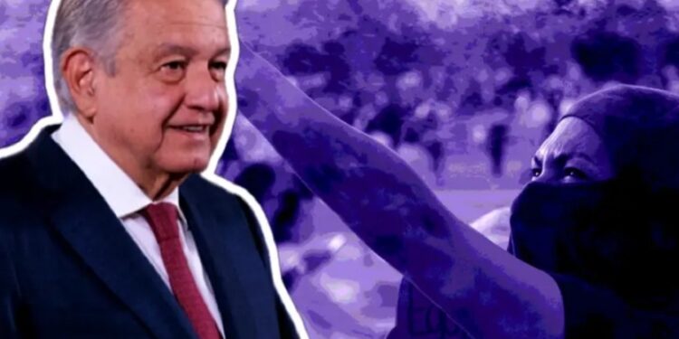 Pide López Obrador que marcha del 8M sea pacífica y sin personas encapuchadas