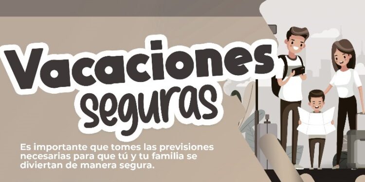 Coordinación de Protección Civil, emite recomendaciones para vacaciones seguras