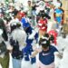 Disfrutan familias fiesta de espuma en la Víactiva