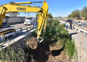 Retira Servicios Públicos Municipales más de 9 mil toneladas de residuos de canales